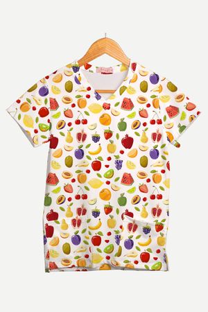 Blusa Estampada Frutas Ref. nutricao04 - Use Anny