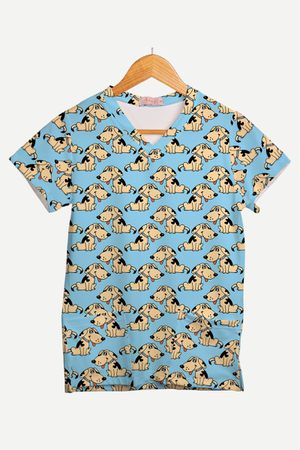 Blusa Estampada Céu de Patas em Malha Confort - Use Anny