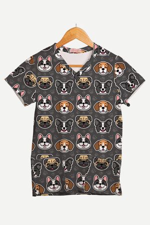 Blusa Estampada Dog Squad em Malha Confort - Use Anny
