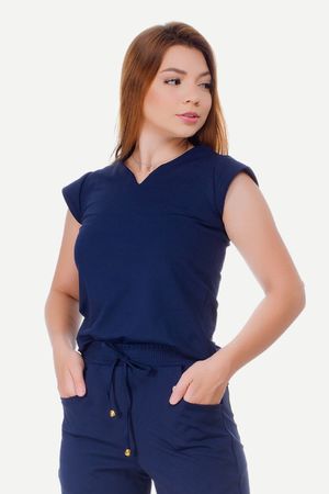 Blusa Feminina Hyper Azul Marinho - Use Anny