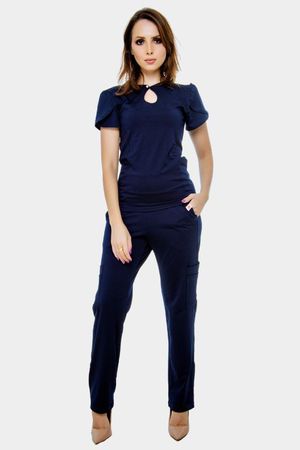 Scrub Marina Azul Marinho - Use Anny