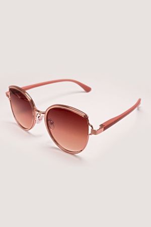 Óculos de Sol Feminino Glamour Rosa - OC-4004 - Use Anny