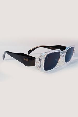 Óculos de Sol Feminino Retangular Crystal - OC-400... - Use Anny