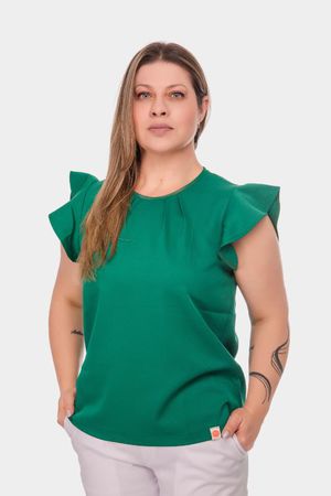 Blusa Verde Bandeira Marjorie - Use Anny