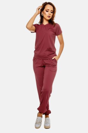 Scrub Feminino Confort - Vinho