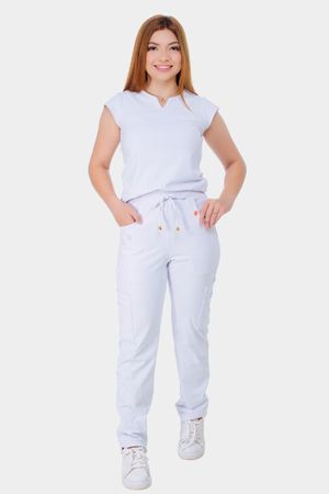 Conjunto Branca Em Malha Hyper Scrub - conj-hyper-... - Use Anny