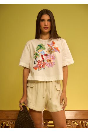 CROPPED MAYARI - Versos Denim
