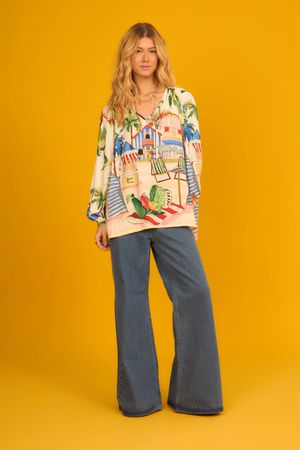 Blusa Lary - Versos Denim - Versos Denim