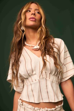 CROPPED ROSIANE - Versos Denim