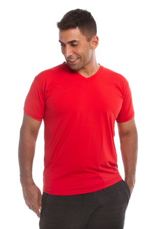 Camiseta Masculina Funfit - Básica vermelha - 1850 - FUNFIT 