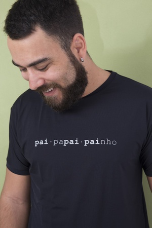 Camiseta Masculina Funfit - Pai Papai Painho - 308 - FUNFIT 