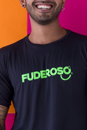 Camiseta Masculina Funfit Crepe - Fuderoso - 3184 - Funlab