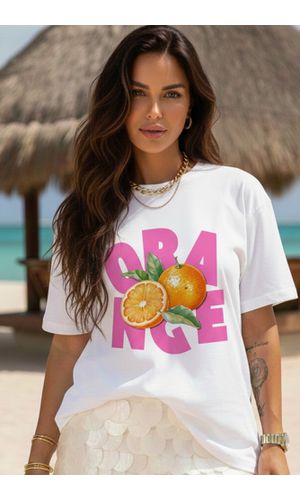 Camiseta Feminina Orange - Poliana Finzetto