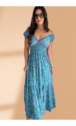 Vestido Seda Namoradeira - Poliana Finzetto
