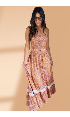 Vestido Seda Ambar - Poliana Finzetto