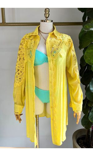 Saída de Praia Camisa Brisa Amarela - Poliana Finzetto