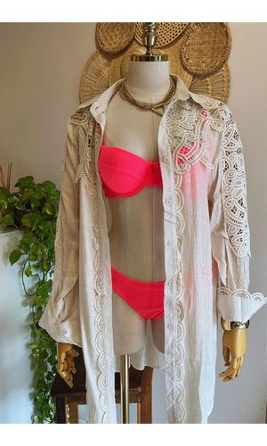 Saída de Praia Camisa Brisa Off - Poliana Finzetto