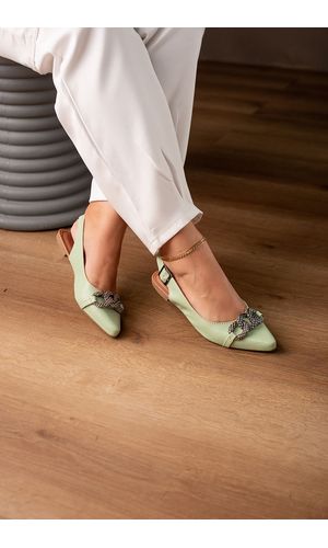 SAPATILHA SLINGBACK CORRENTE_192- VERDE - 192-VERD - Cordélia Store