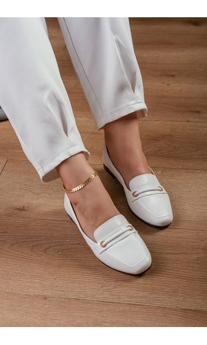 MOCASSIM ILHÓS COMFY_288 - BRANCO - 288- Branco - Cordélia Store