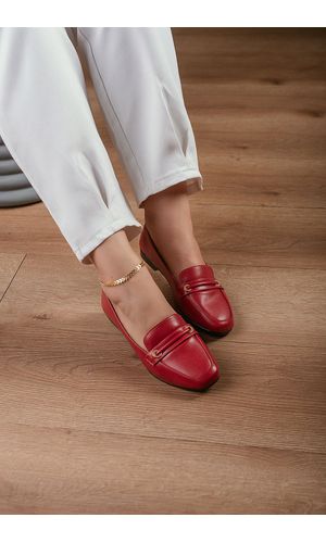 MOCASSIM ILHÓS COMFY_288 - VERMELHO - 288- Vermelh... - Cordélia Store