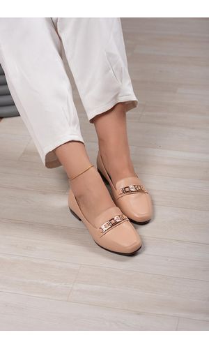 MOCASSIM FIVELA LUXO ELO COMFORT_410 - NUDE - 410-... - Cordélia Store