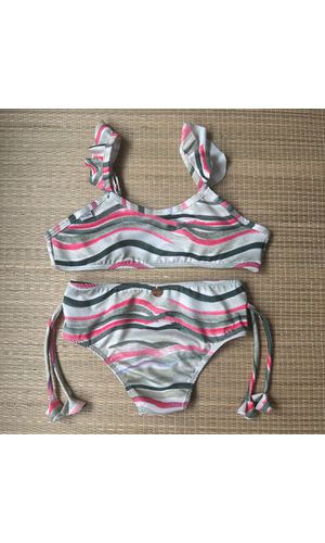 Biquíni Babado Infantil Verano - DELLYUS