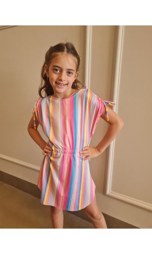Saída Infantil Arco Íris - DELLYUS