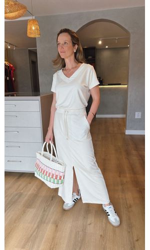 Conjunto Luiza Off White - DELLYUS