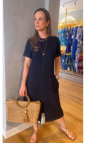 Vestido Lia Preto - DELLYUS