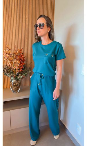 Conjunto Cris Verde Militar - DELLYUS