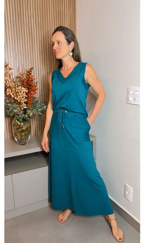 Conjunto Ana Verde Militar - DELLYUS