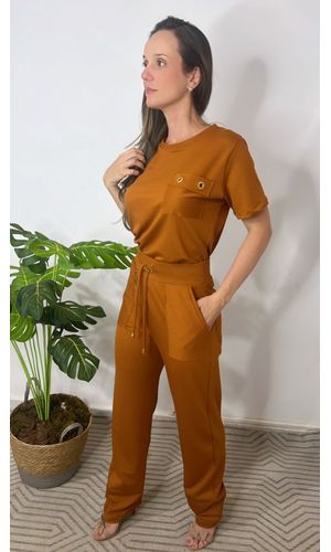 Conjunto Lari Caramelo - DELLYUS