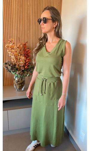 Conjunto Ana Pistache - DELLYUS