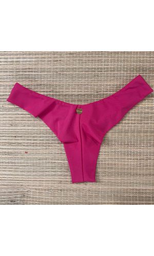 Tanga Fio Duplo Pink Liso - DELLYUS