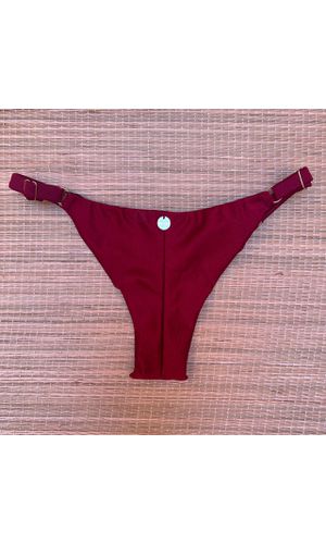 Tanga Fio em Dobra Com Regulagem Cherry Texturizad - DELLYUS