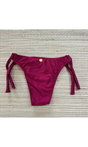 Tanga De Amarrar Larga Cherry Texturizado - DELLYUS