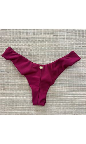 Tanga Fio em Dobra Cherry Texturizado - DELLYUS