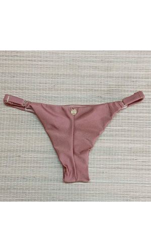 Tanga Fio em Dobra Com Regulagem Bronze Gloss - DELLYUS