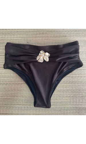 Hot Pants Marrom Gloss - DELLYUS
