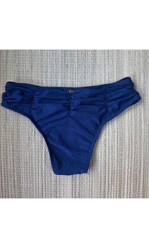 Hot Pants Drapeada Navy - DELLYUS
