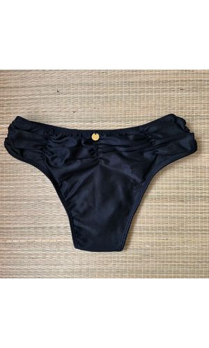 Hot Pants Drapeada Onyx - DELLYUS