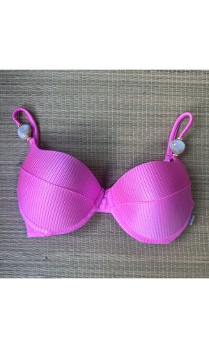 Top Meia Taça com alça com detalhes Candy - DELLYUS