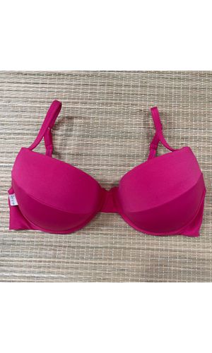 Top Meia Taça Pink Liso - DELLYUS