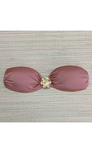 Top Tomara que Caia Bronze Gloss - DELLYUS