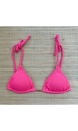 Top Cortininha Pink Textura - DELLYUS