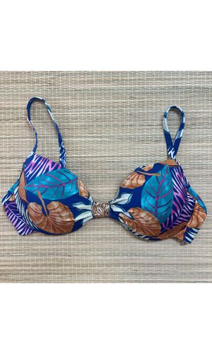 Top Meia Taça frente única Capri - DELLYUS