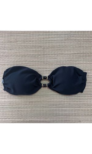 Top Tomara que Caia Preto Textura - DELLYUS