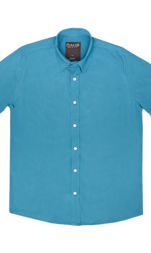 Camisa Visco Confort Azul Mediterrâneo - MAHS