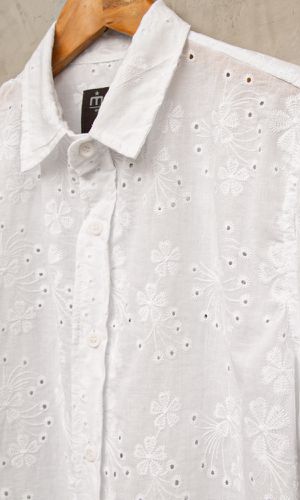 Camisa Laise Unissex Bordada Polux - MAHS