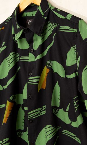 Camisa Estampada Unissex Mavie - MAHS